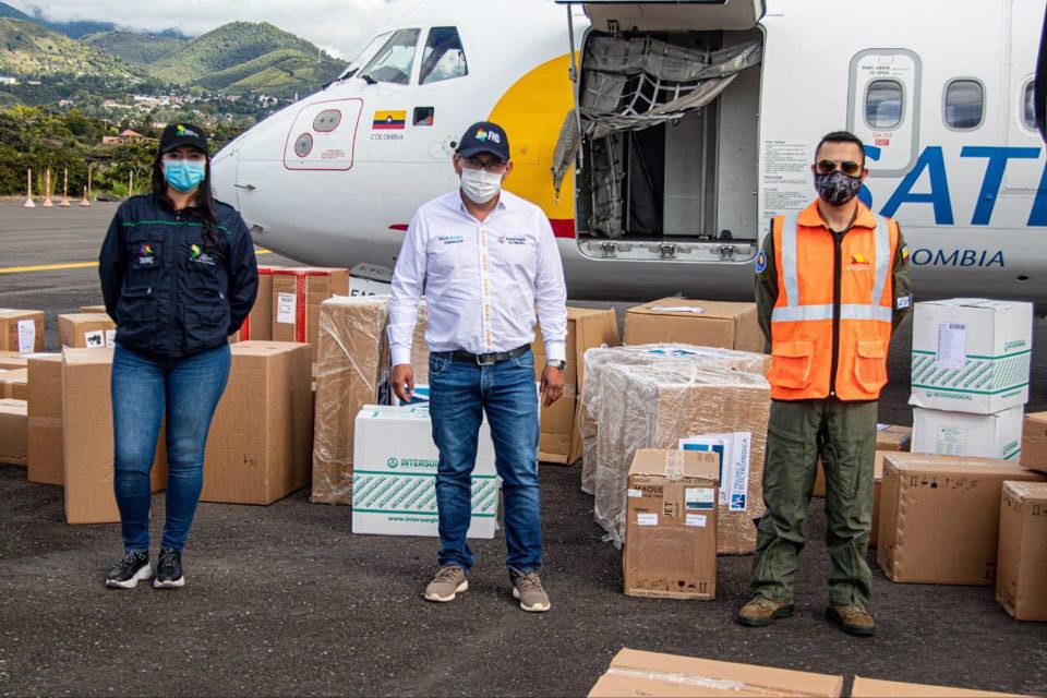 Gracias a gestiones de la Gobernación de Nariño, llegaron 19 ventiladores para atención de pacientes COVID-19