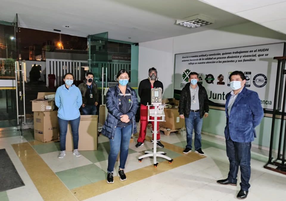 Gobernación de Nariño gestionó y entregó 30 nuevos ventiladores para atención de pacientes COVID-19