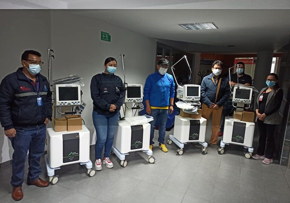 Gobernador de Nariño entregó 12 nuevos ventiladores para Unidades de Cuidados Intensivos en Pasto