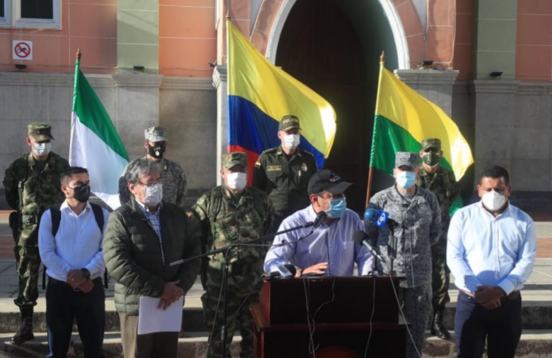 Anuncian incremento del pie de fuerza, proyectos productivos e inversión en Buesaco y El Tablón de Gómez