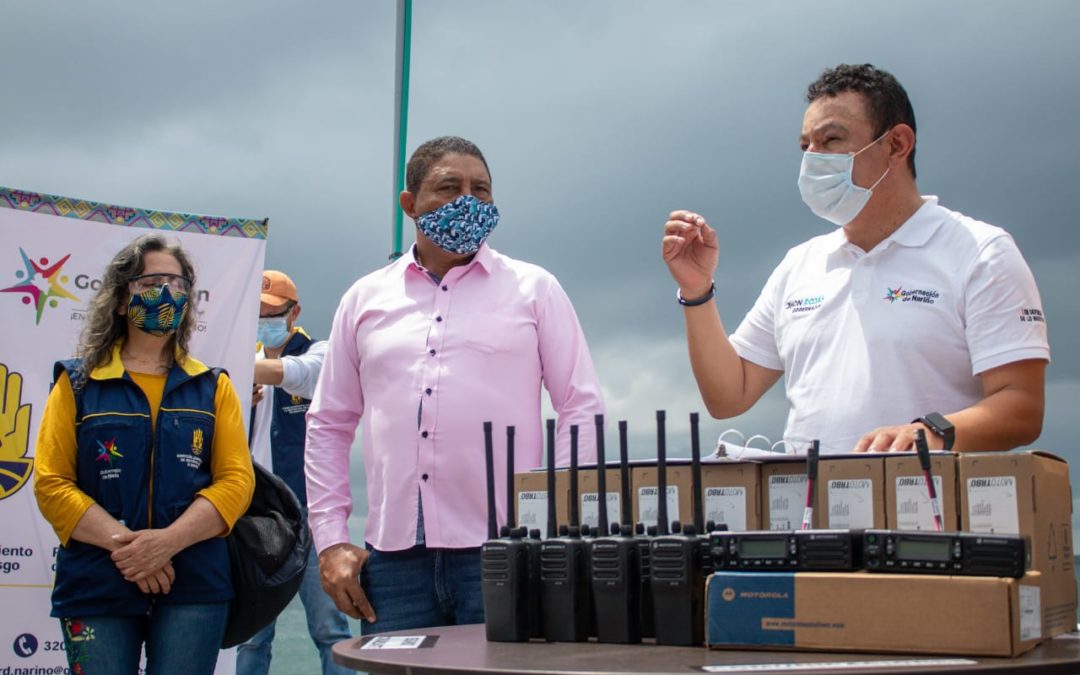 Nariño invierte más de 600 millones en apoyo a cuerpos de bomberos del pacífico