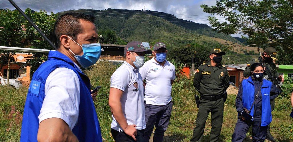 Gobernación de Nariño entregó ayuda humanitaria a población víctima de desplazamiento