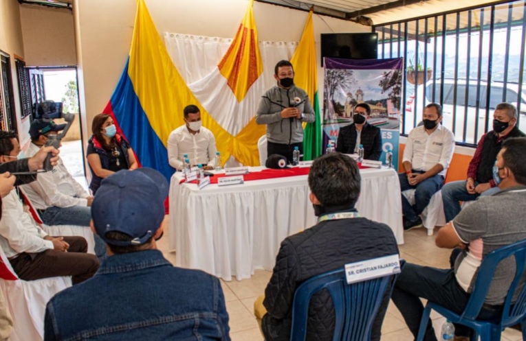 Gobernación de Nariño reactiva obras de pavimentación en la vía El Motilón-El Tambo