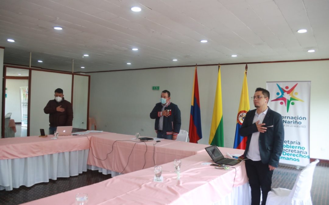 Gobernación de Nariño lideró el primer Comité Departamental de Justicia Transicional