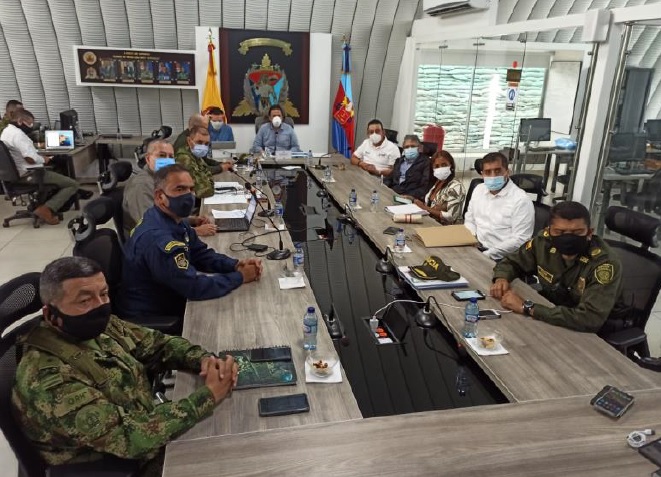 En Tumaco sesionó la Comisión Nacional de Garantías de Seguridad