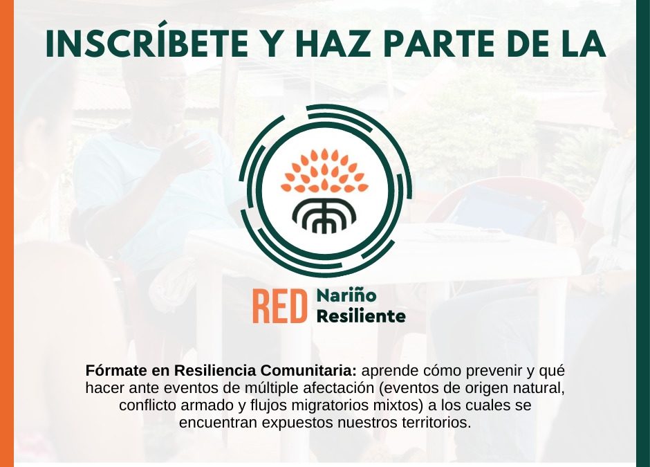Inscripciones abiertas para curso de formación en resiliencia comunitaria