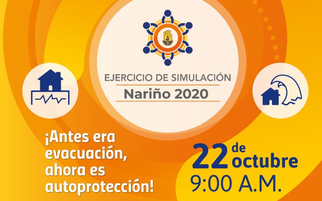 Simulacro de autoprotección ante emergencias en Nariño