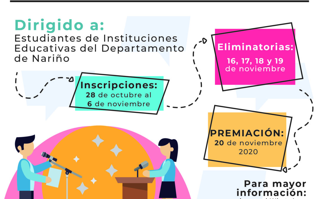 ‘Primer concurso departamental de oratoria en Derechos Humanos, Libertad Religiosa y de Cultos’
