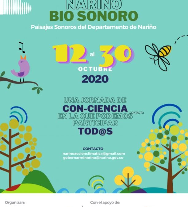 “Nariño biosonoro”, por el reconocimiento a nuestro territorio