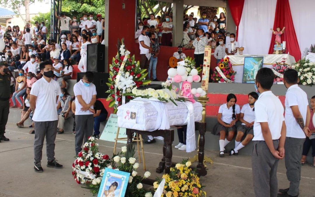 Gobernación acompaña a la familia de la pequeña Jennifer Alexandra Ortega Gil