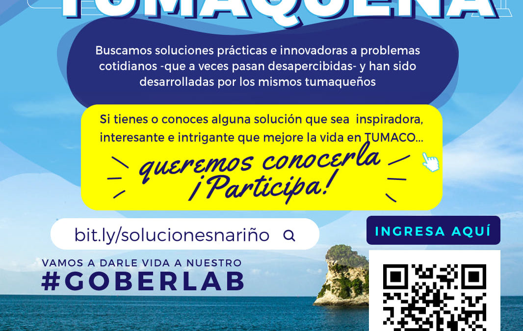 Comienza la búsqueda de innovaciones sociales en Tumaco para consolidar el nuevo Laboratorio de Gobierno Abierto e Innovación Social de Nariño