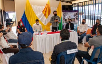 Gobernación de Nariño reactiva obras de pavimentación en la vía El Motilón-El Tambo