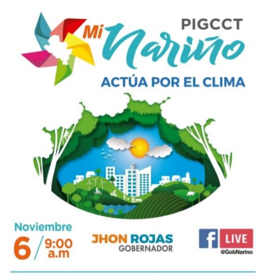 La Gobernación de Nariño le apuesta a un Departamento bajo en emisiones y resiliente al clima, con la socialización del PIGCCT Nariño