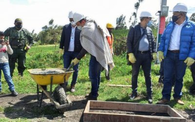 Gobernador de Nariño dio inicio a 3 obras de infraestructura rural en el Municipio de Cuapsud