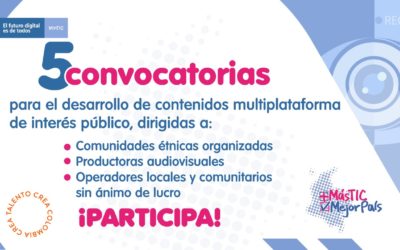 Convocatoria audiovisual 2020