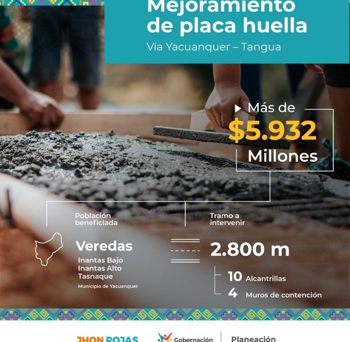 Educación, infraestructura y mejoramiento de vías para Mi Nariño