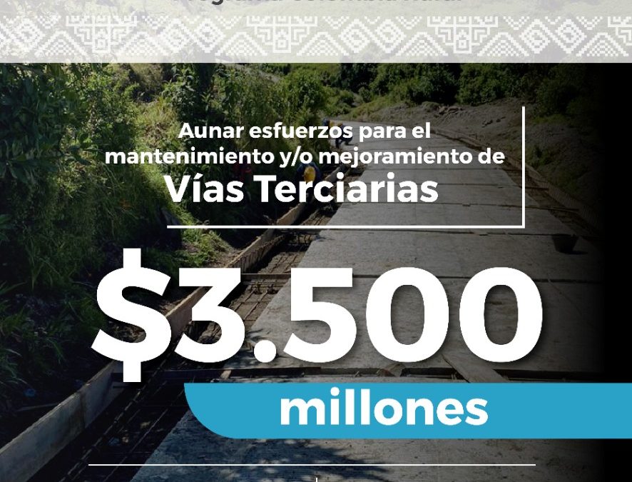$3.500 millones serán invertidos en mejoramiento de vías terciarias en Nariño