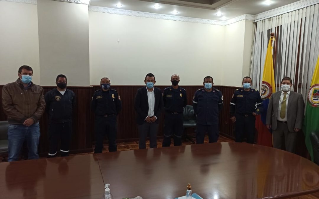 Gobernación acompañará a cuerpos de bomberos en gestión de recursos ante municipios