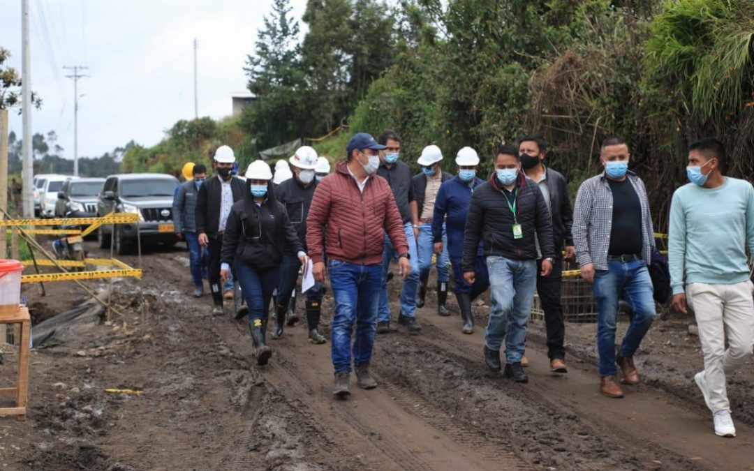 Avanzan obras de infraestructura vial, por un Nariño más Competitivo y Conectado