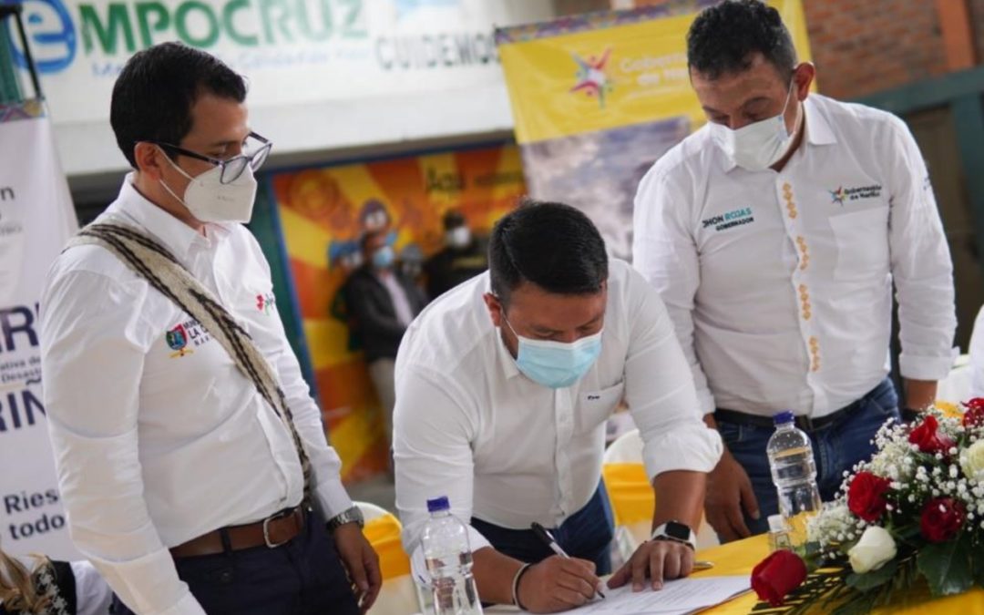 Gobernación de Nariño realiza convenio para apoyar iniciativas productivas de las víctimas del conflicto armado en el norte de Nariño