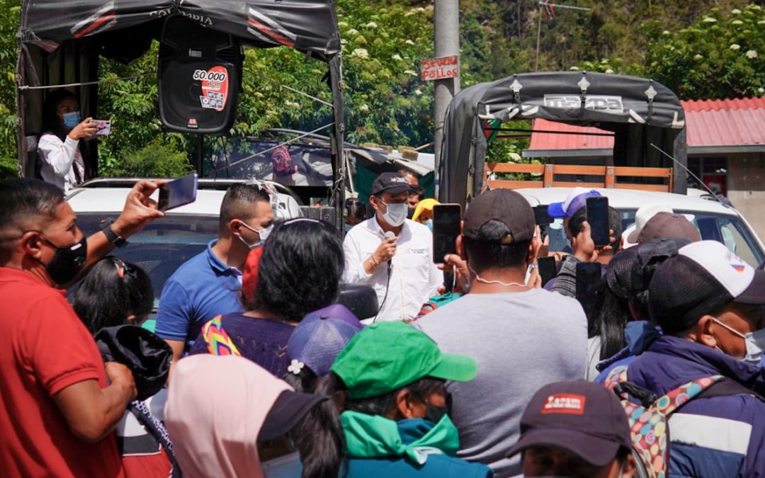 Gobernador de Nariño hace llamado al Gobierno Nacional para que se atienda paro en el Departamento