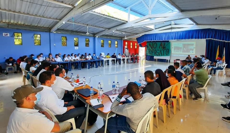 Comunidad de la Cordillera avanza en acuerdos sobre reconocimiento de Mesa de Diálogo y  sustitución voluntaria