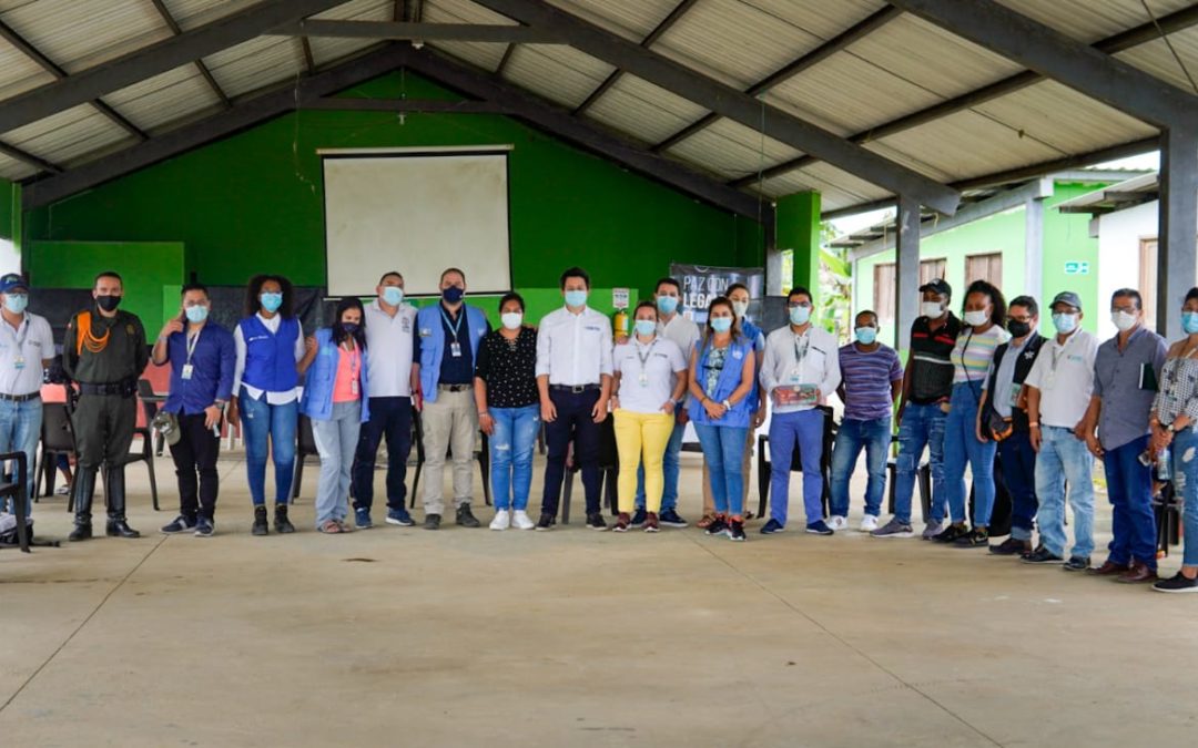 Gobernación de Nariño continúa apoyando proceso de reincorporación de excombatientes en Nariño