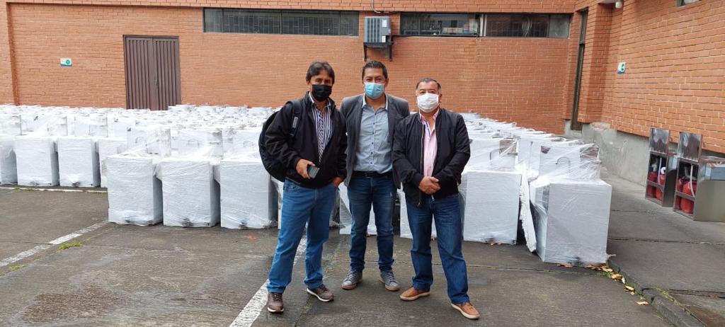 Entrega de elementos de bioseguridad