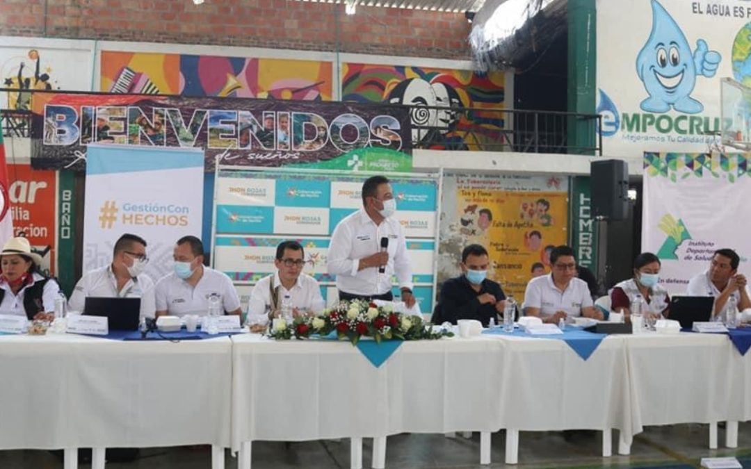 Gobernador de Nariño acompañó sesión de la Asamblea en Municipio de La Cruz