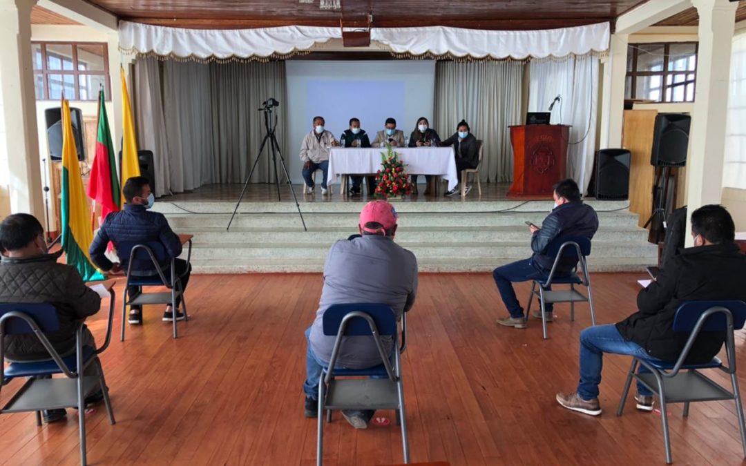 Alcaldes de seis municipios conocieron metodología de asignación de cupos de combustibles