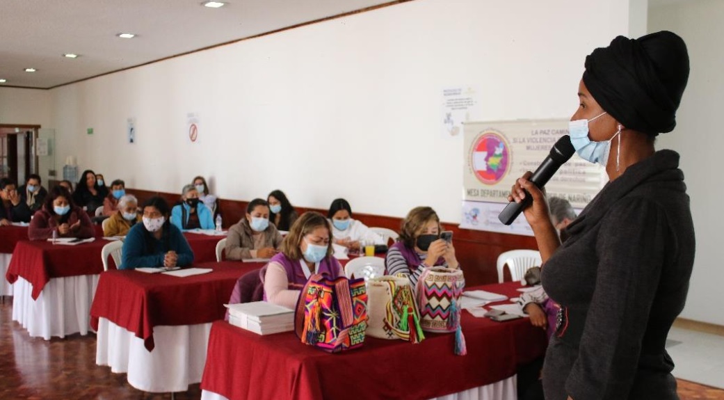 Gobernación de Nariño acompaña procesos de participación de mujeres nariñenses