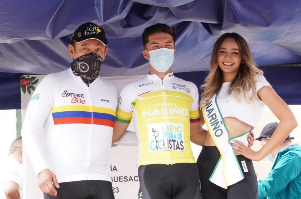 Wilson Peña primer líder de la vuelta a Nariño en su quinta versión