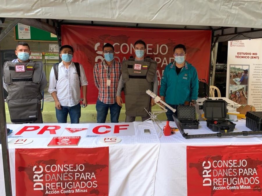 Dos municipios de Nariño libres de minas antipersona