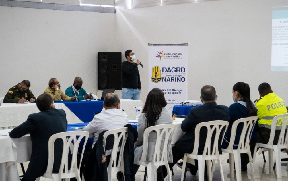 Gobernación de Nariño socializó Plan de Contingencia Departamental por temporada de lluvias ante Consejo Departamental de Gestión del Riesgo de Desastres