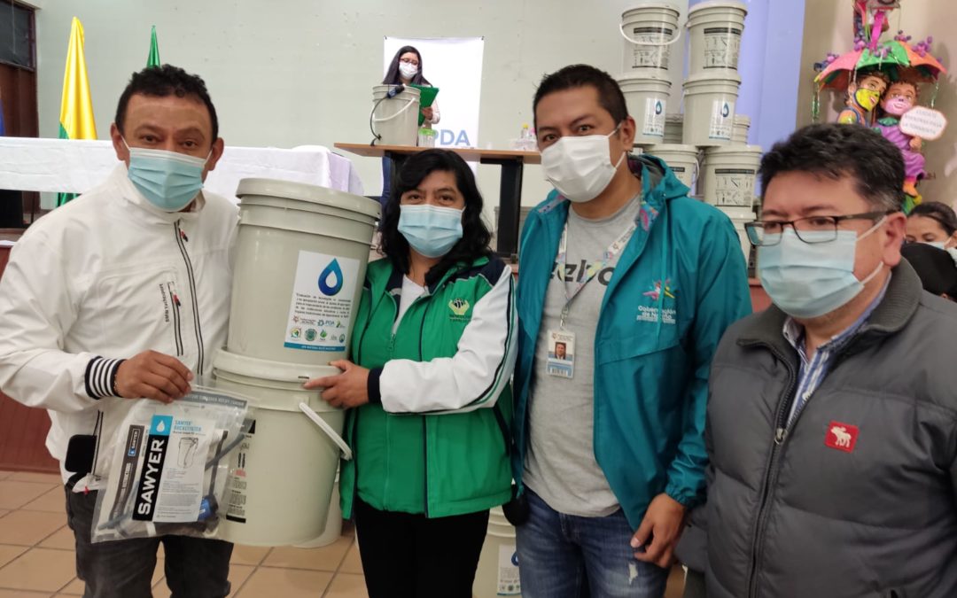 Más de 15 mil niños y 460 hogares comunitarios se beneficiarán de filtros para potabilizar el agua