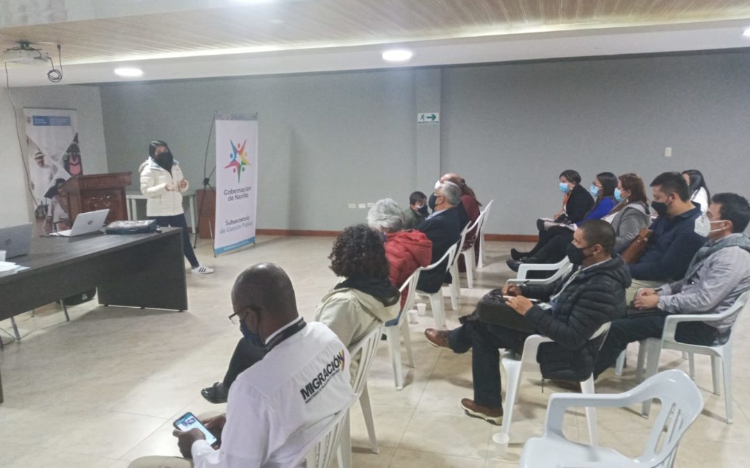 Mesa Departamental de Trata activa ruta con autoridades ecuatorianas para salvar a víctima