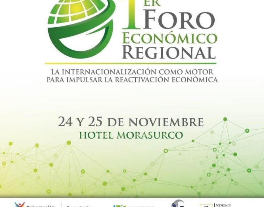 En busca de la internacionalización y la competitividad, se desarrolla el Primer Foro Económico Regional en Nariño