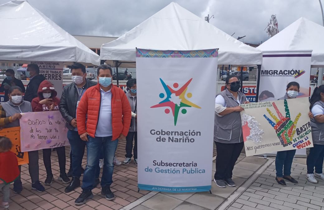 El municipio de Túquerres conmemoró el Día Internacional de la Eliminación de la Violencia contra la Mujer