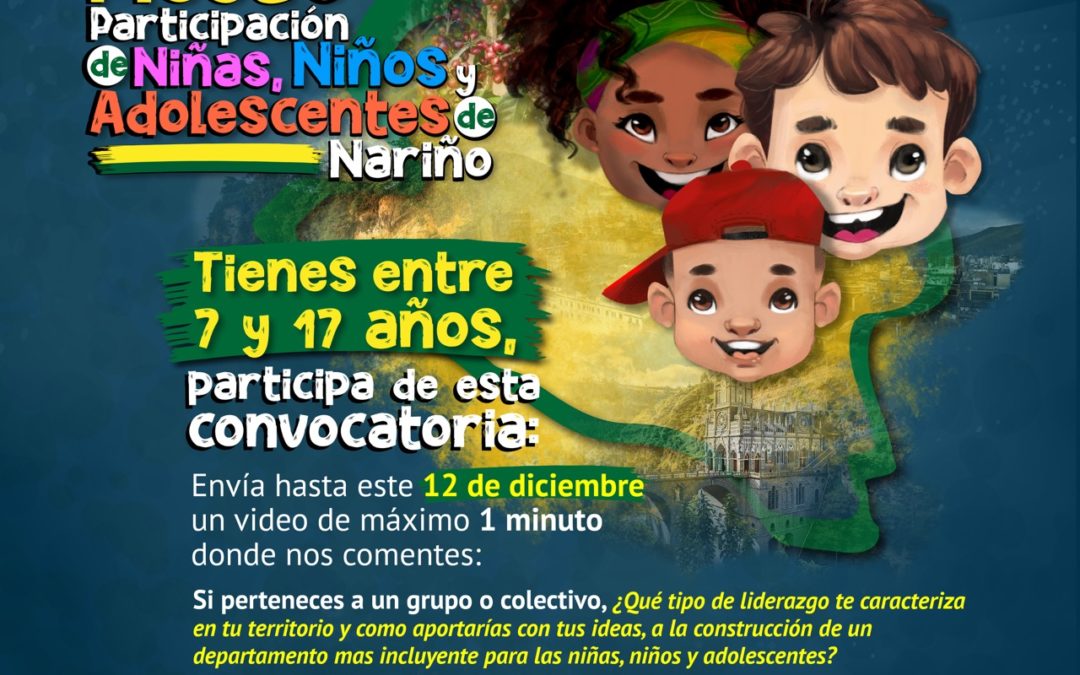 En Nariño se busca la reactivación de la Mesa Departamental de Niños, Niñas y Adolescentes