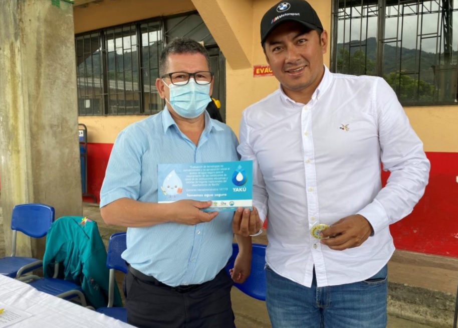 Gobernación de Nariño y PDA culminaron entrega de tecnologías no convencionales para potabilizar agua