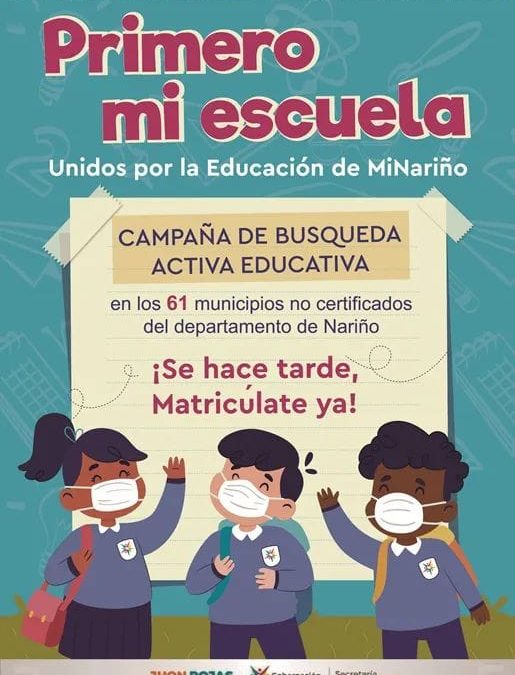Secretaría de Educación de Nariño desarrolla estrategia para que estudiantes vuelvan a la presencialidad