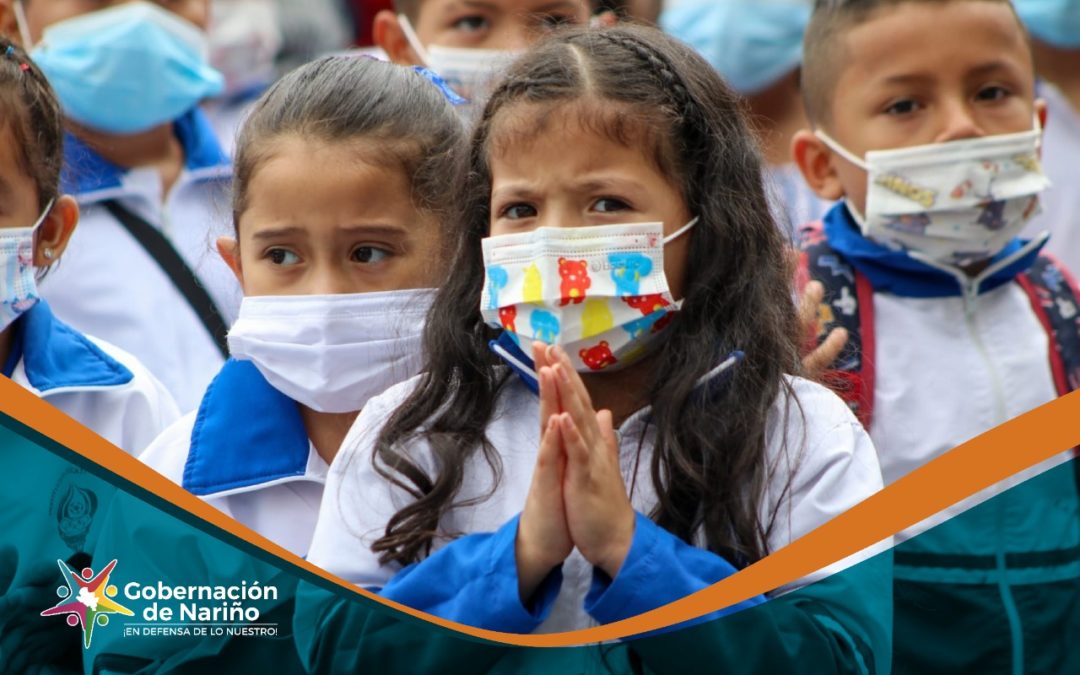 Los niños, niñas y adolescentes de Nariño dicen: ‘Primero mi escuela’