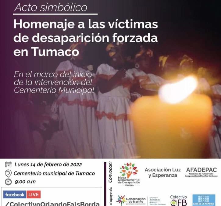 Entre cuerpos de NN sepultados en cementerio de Tumaco buscarán a víctimas de desaparición forzada