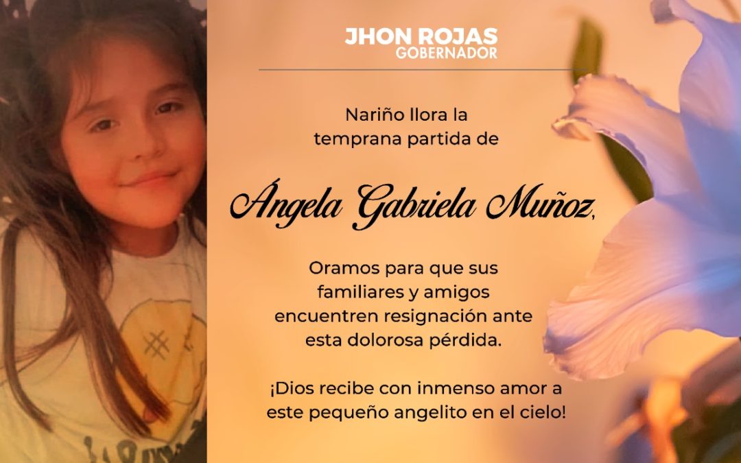 Tras intensa búsqueda encuentran restos que pertenecerían a la niña Ángela Gabriela Muñoz