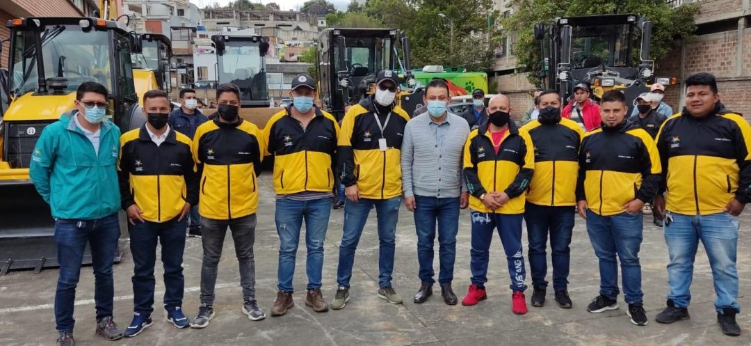 La Gobernación adquirió tres bancos de maquinaria para recuperar vías en Nariño