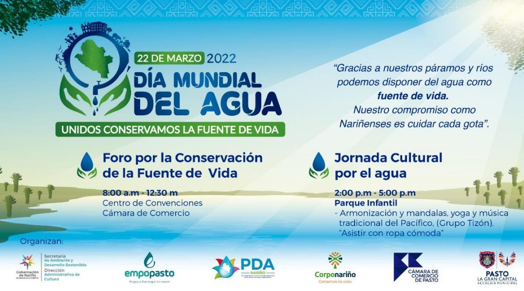 Gobernación de Nariño conmemora el Día Mundial de Agua con inversiones en distintos municipios de Nariño