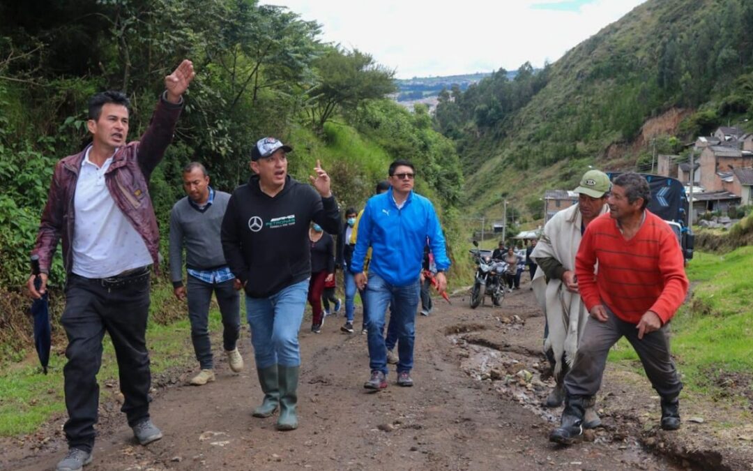 Juntas de Acción Comunal y Gobernación de Nariño ejecutan proyectos de mejoramiento vial en 9 sectores de Pasto
