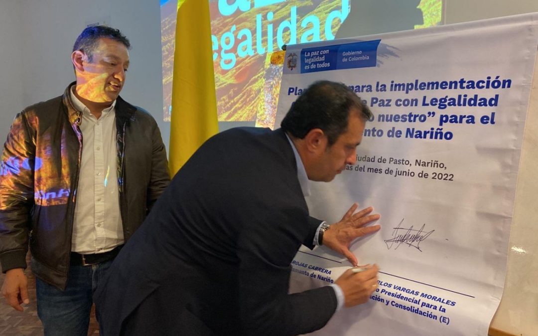 La Política de Paz con Legalidad apoyará 7 iniciativas de sustitución voluntaria en Nariño