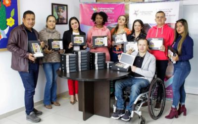 Gobernación de Nariño entregó Tablets para personas con discapacidad en Samaniego y Buesaco