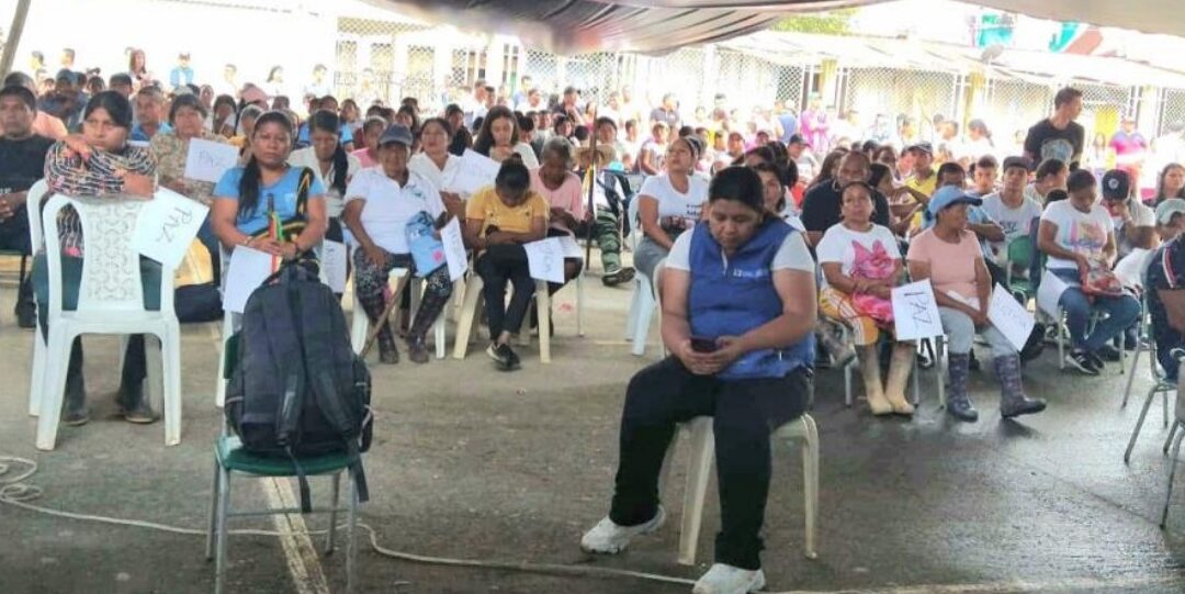Misión Humanitaria en Inda Sabaleta, Comunidad Awá